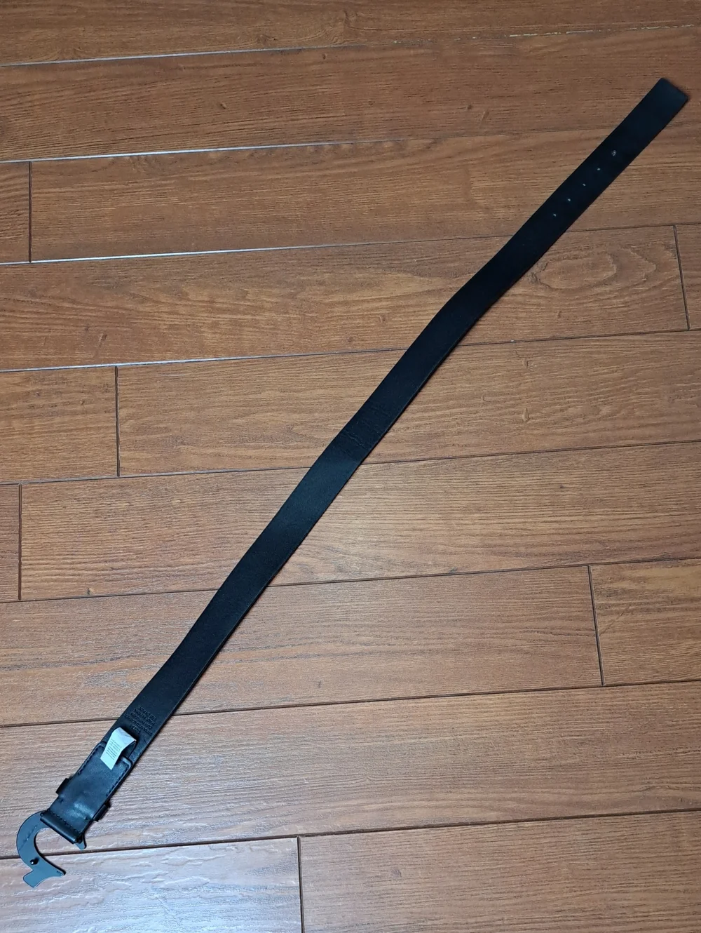 True Religion Sage Horseshoe Buckle Belt Black Size 34 Y2K